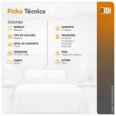 Ver imagem 3 de Colchão King Anjos Super Missouri Ortopédico Espuma D33 Dupla Face 193x203x30cm