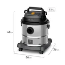 Ver imagem 7 de ASPIRADOR DE PÓ E ÁGUA ELECTROLUX EM INOX 127V GT20I