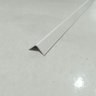Perfil Cantoneira 12x12mm Alumínio Branco - 3 Metros - 4