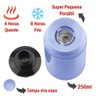 Mini Garrafa Térmica Café Chá Invicta Viagem Trabalho 250ml - 5