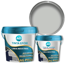 Ver imagem 1 de Tinta Epoxi Industrial Cinza Claro Ag - RAL7035