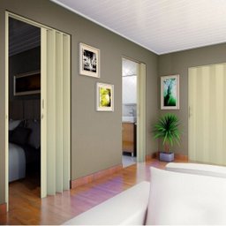 Porta Sanfonada PVC Polifort 210 x 80cm - 5