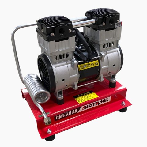 Motocompressor Ar Direto Isento 8,0 Pes³ 220v - Motomil Cmi-8,0 Ad