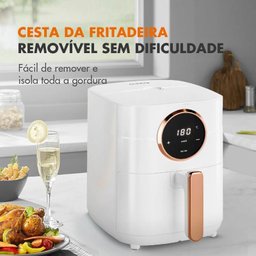 Fritadeira Elétrica Air Fryer Gaabor 4,5l Digital Touch 127v - 7