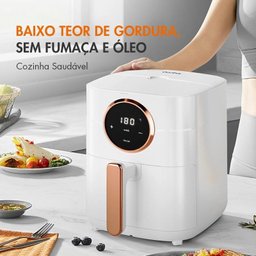 Fritadeira Elétrica Air Fryer Gaabor 4,5l Digital Touch 127v - 8