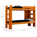 Ver imagem 3 de Beliche Safira 100% MDF com Prateleira Mais Móveis