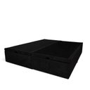 Ver imagem 3 de Base Box Baú Casal Bipartida Suede 1,38x1,88