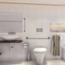 Ver imagem 5 de Alça Apoio 60cm Barra Inox Kit 38 Uni Suporte Banheiro Box Idoso Gestante Criança Acessibilidade Seg