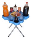 Ver imagem 2 de Mesa Petisqueira Ideal Para Praia/mar Com Pés Em Alumínio