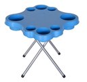 Ver imagem 1 de Mesa Petisqueira Ideal Para Praia/mar Com Pés Em Alumínio