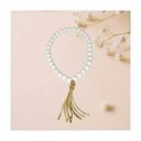 Ver imagem 3 de Enfeite Decorativo Colar Branco em Madeira 52CM MART