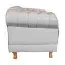 Ver imagem 3 de Poltrona Chesterfield Capitonê Duque Corano Bege Decoração, Recepção, Salas de Tv e Estar