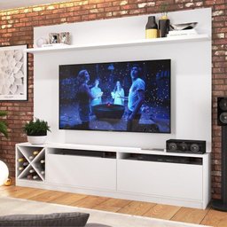 Rack com Painel TV 50" Multimóveis CR25138 Branco - 1