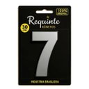 Ver imagem 3 de Número 7 Residencial Cromado 30 Cm Extra Grande - Requinte