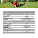 Ver imagem 4 de Soprador de Folhas a Gasolina Costal Eb-420 42,7cc 1,7hp Garthen
