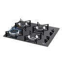 Ver imagem 1 de Cooktop 4 Bocas com Vidro Preto - Fischer