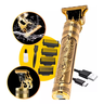 Maquina Maquininha Cortar Barba Cabelo Dragon Recarregavel - 1