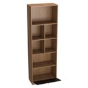 Ver imagem 2 de Estante Livreiro 4 Prateleiras 180x60 B37 Mell Preto Novam