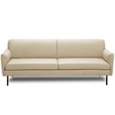 Ver imagem 7 de Sofá 3 Lugares para Sala Living Pés Industrial 220cm Nunno L06 Couro Bege Areia - Lyam Decor