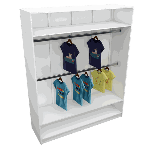 CLOSET CABIDEIRO M94.2021.B (LOJA, CASA, ORGANIZA) MUNDI MOVEIS