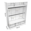 Ver imagem 2 de CLOSET CABIDEIRO M94.2021.B (LOJA, CASA, ORGANIZA) MUNDI MOVEIS