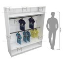 Ver imagem 3 de CLOSET CABIDEIRO M94.2021.B (LOJA, CASA, ORGANIZA) MUNDI MOVEIS