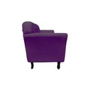 Ver imagem 5 de Kit Namoradeira + 1 Poltrona Decorativa Dália Veludo Roxo