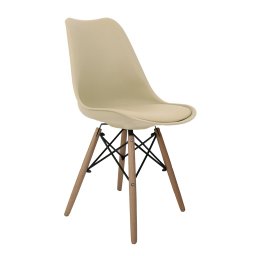 CADEIRA SAARINEN PP NUDE - 1