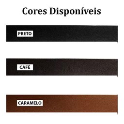 Trio Espelho Orgânico Decorativo Com Moldura De Couro Cor Dourada - 9
