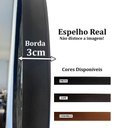 Ver mais imagens de Trio Espelho Orgânico Decorativo Com Moldura De Couro Cor Dourada