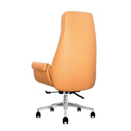 Cadeira Escritório Home Office Presidente Prestige Caramelo Assento Espuma Laminada D28 - 4