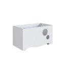 Ver imagem 6 de Cama Infantil com Guarda Roupa 3 Portas e Caixa Organizadora Cor:branco com Cinnamon