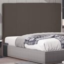 Ver imagem 2 de Cabeceira Estofada Cama Box Casal Ravenna 140cm Suede Caramelo - Desk Design