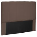 Ver imagem 1 de Cabeceira Estofada Cama Box Casal Ravenna 140cm Suede Caramelo - Desk Design