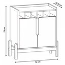 Ver imagem 4 de Bar Liz 2 Portas Branco/cedro - Casa D
