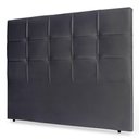 Ver imagem 1 de Cabeceira Estofada Box Casal Fiorella 140cm Suede Cinza