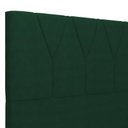 Ver imagem 2 de Cabeceira Cama Box Casal Queen 160 Cm Suede Verde Musgo