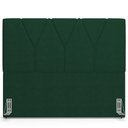 Ver imagem 6 de Cabeceira Cama Box Casal Queen 160 Cm Suede Verde Musgo