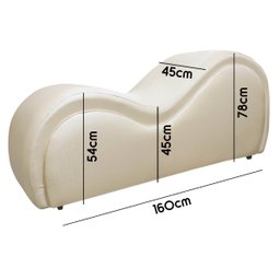 Cadeira Poltrona Tantra Luxo Facto Bege Exótica Sofa Store - 7