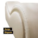 Ver imagem 4 de Cadeira Poltrona Tantra Luxo Facto Bege Exótica Sofa Store