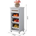 Ver imagem 2 de Armario de Cozinha Fruteira Curitiba Arte Moveis:branco