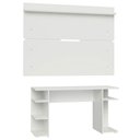 Ver imagem 2 de Mesa para Computador Gamer e Painel Tv Madesa - Branco