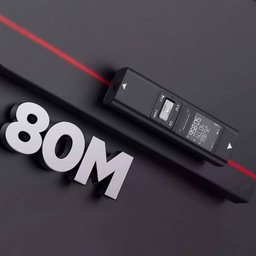 Trena Digital a Laser com Nível Profissional 80m com Precisão - 3