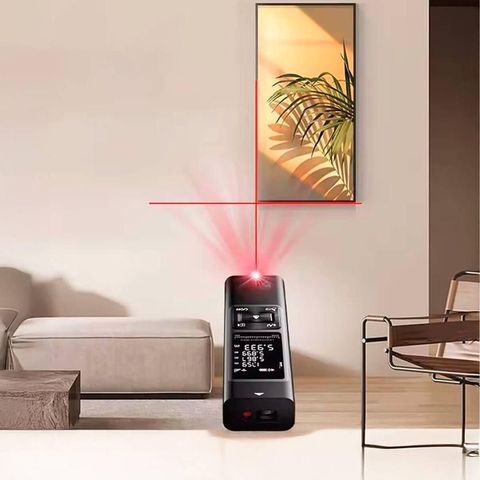 Trena Digital a Laser com Nível Profissional 80m com Precisão