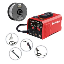 Inversora Solda Tekna-migmma Tw120i Profission + Arame 220v - 1