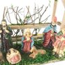 Presepio de Resina Iluminado 30 Cm Natal Natalino - 5