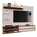 Ver imagem 1 de Painel Para TV Até 60 Polegadas Verona Rud Rack Cor Off White Mel