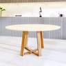 Mesa Jantar Redonda Lívia 110cm - Off White - 1