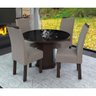 Conjunto Mesa Redonda com 4 Cadeiras Ametista Talismã - 2