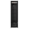 Cervejeira Vertical Porta de Vidro Gcb23evlb Gelopar Expositor 228 Litros All Black 220v - 2